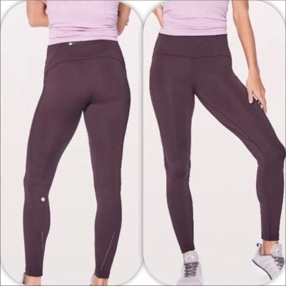 LULULEMON Women's Fast As Fleece Tight size 2 in Purple - Picture 11 of 11